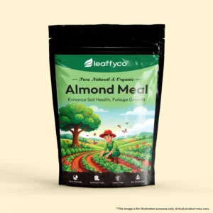 Leaffyco almond peel meal