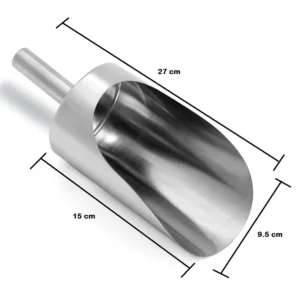 Leaffyco Stainless Steel Garden Scoop