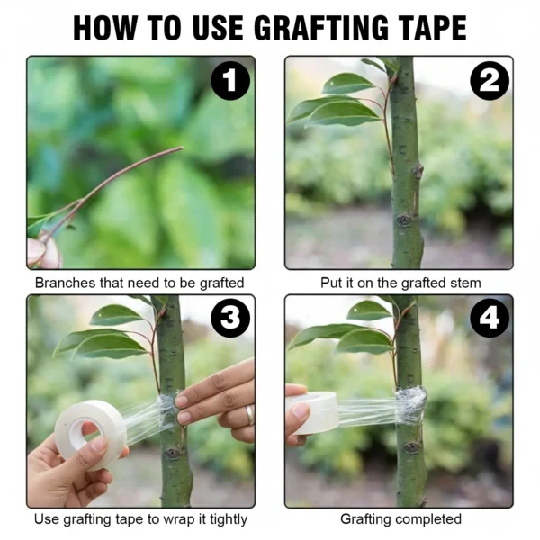 Leaffyco Grafting Tape For Plants