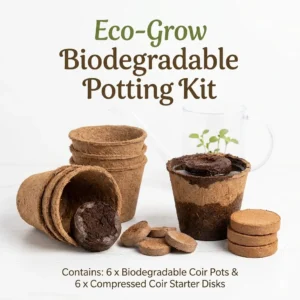 Cocopeat Pots and Cocopeat Disc