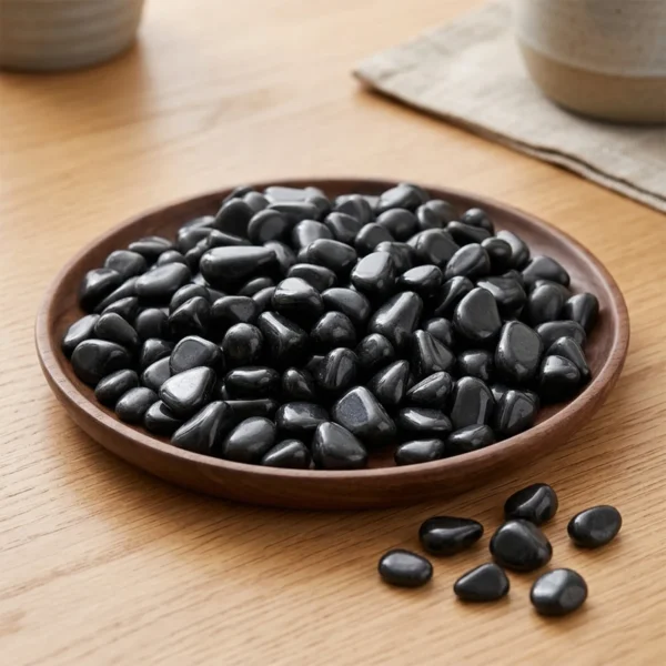 Leaffyco black pebbles for plants
