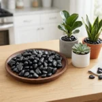 Leaffyco Black Pebbles for plants