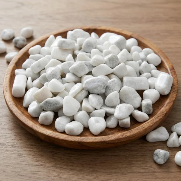Leaffyco white pebbles for plants