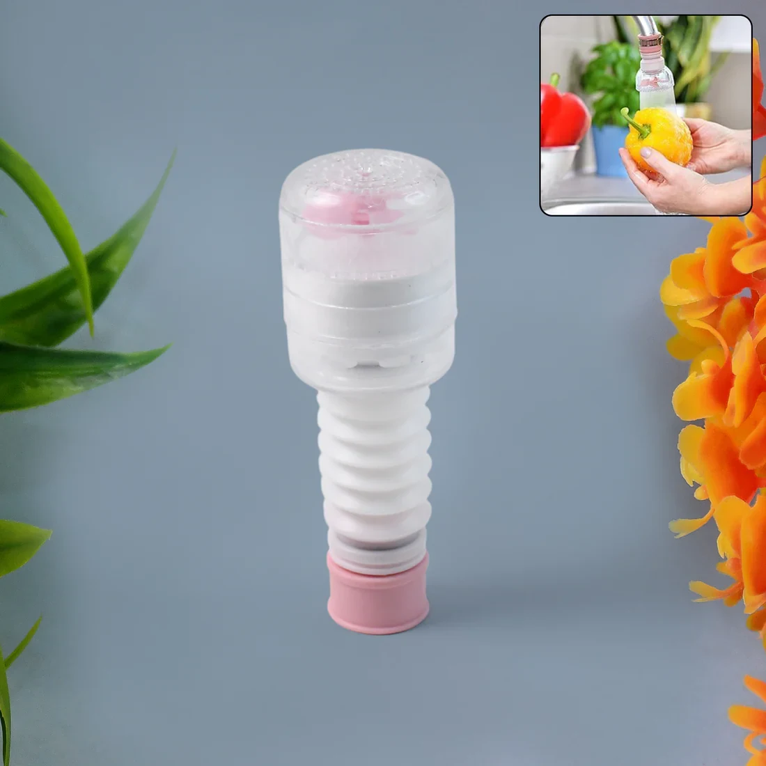 Adjustable Water Faucet for Kitchen and Garden Tap (1 Pc)