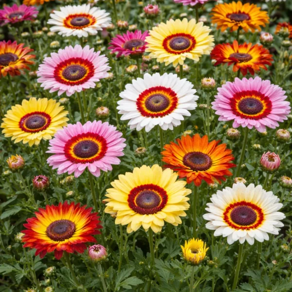 Chrysanthemum carinatum flower seeds